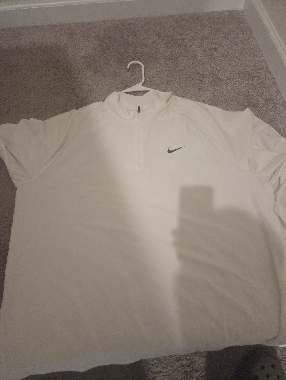 Whitr NIKE long Sleeve Quarter Zip XXL